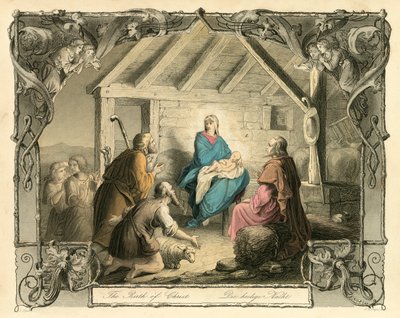 The Birth of Christ by English School